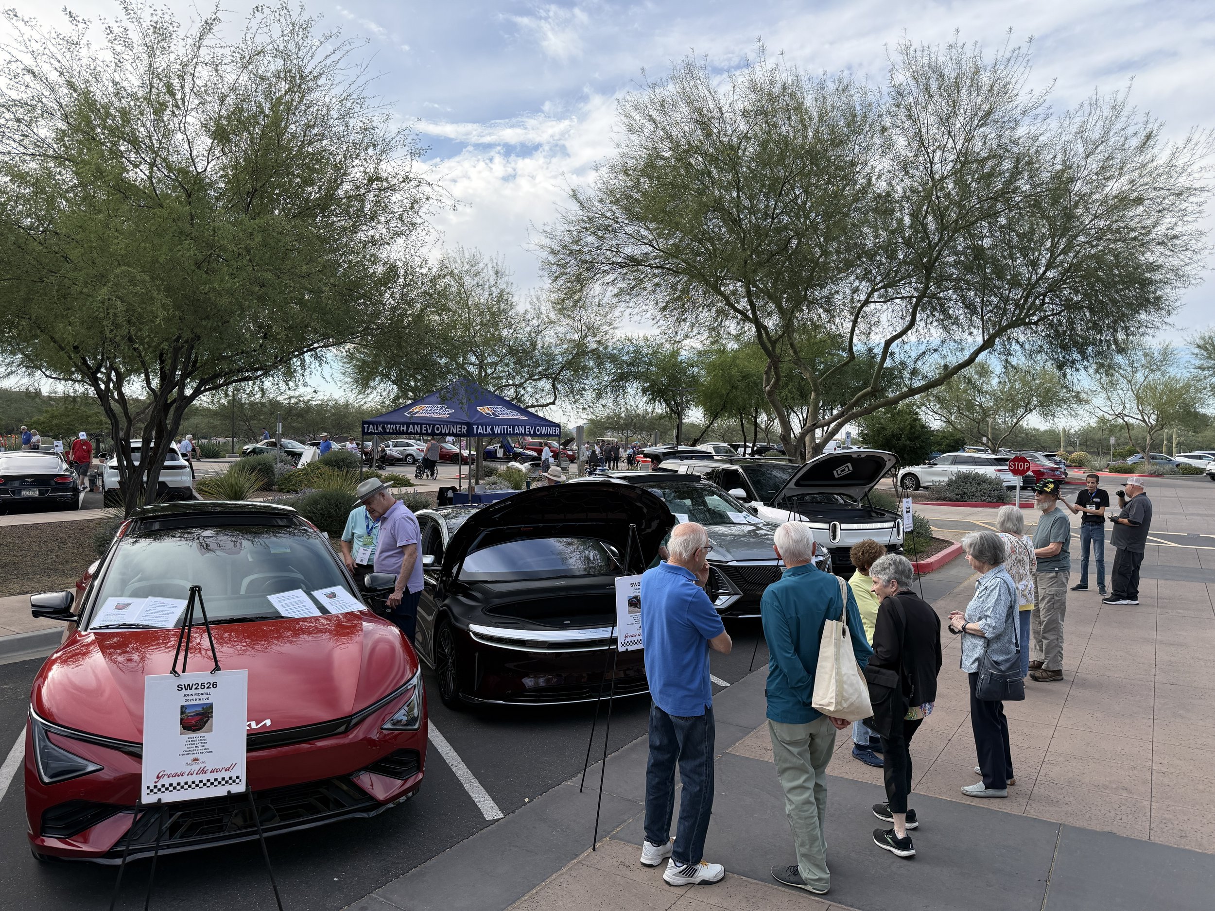 Hands-on electric vehicle experience at a Valley of the Sun EVA event