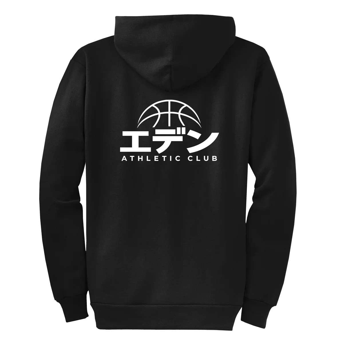 Eden Katakana black hoodie