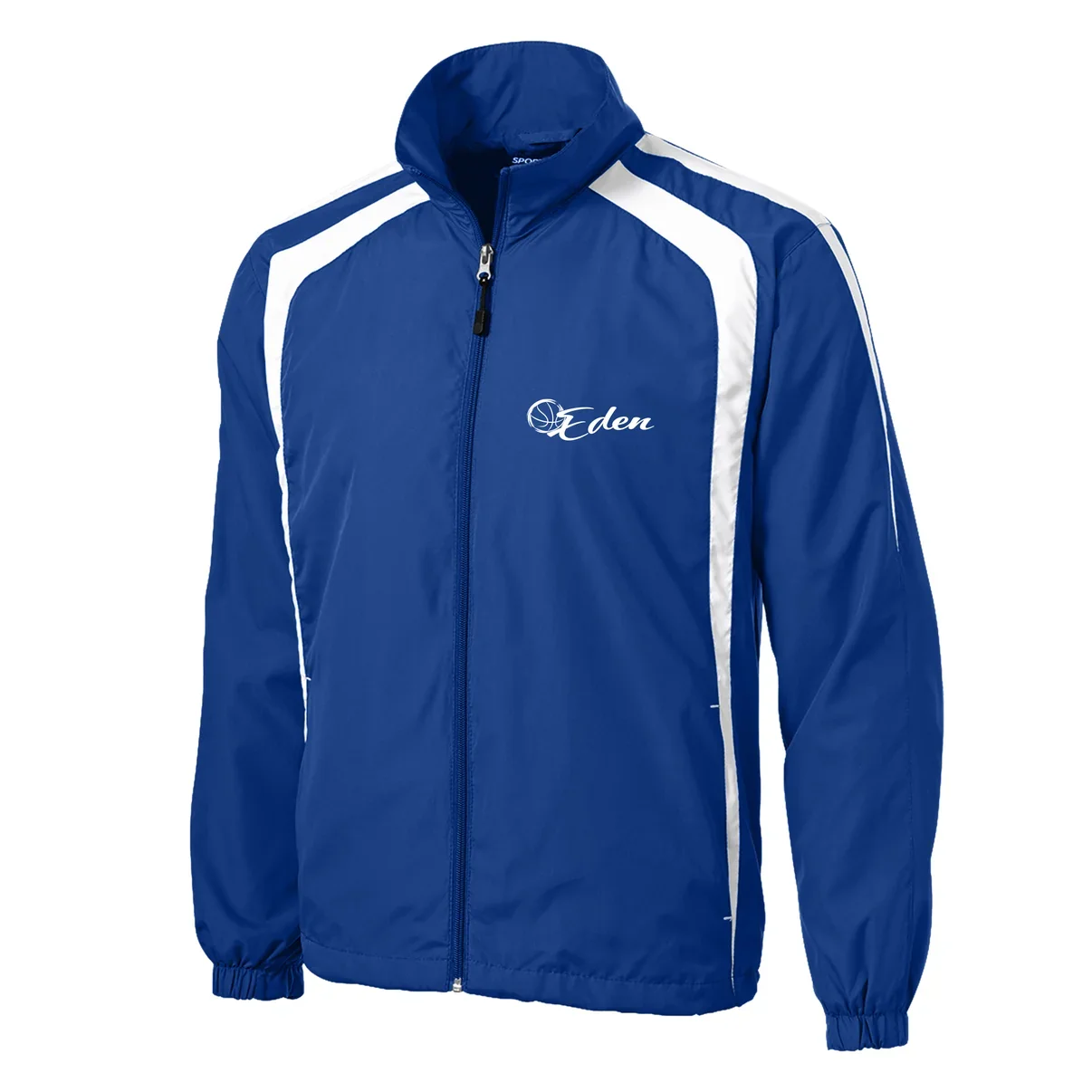 Eden royal blue warm-up jacket