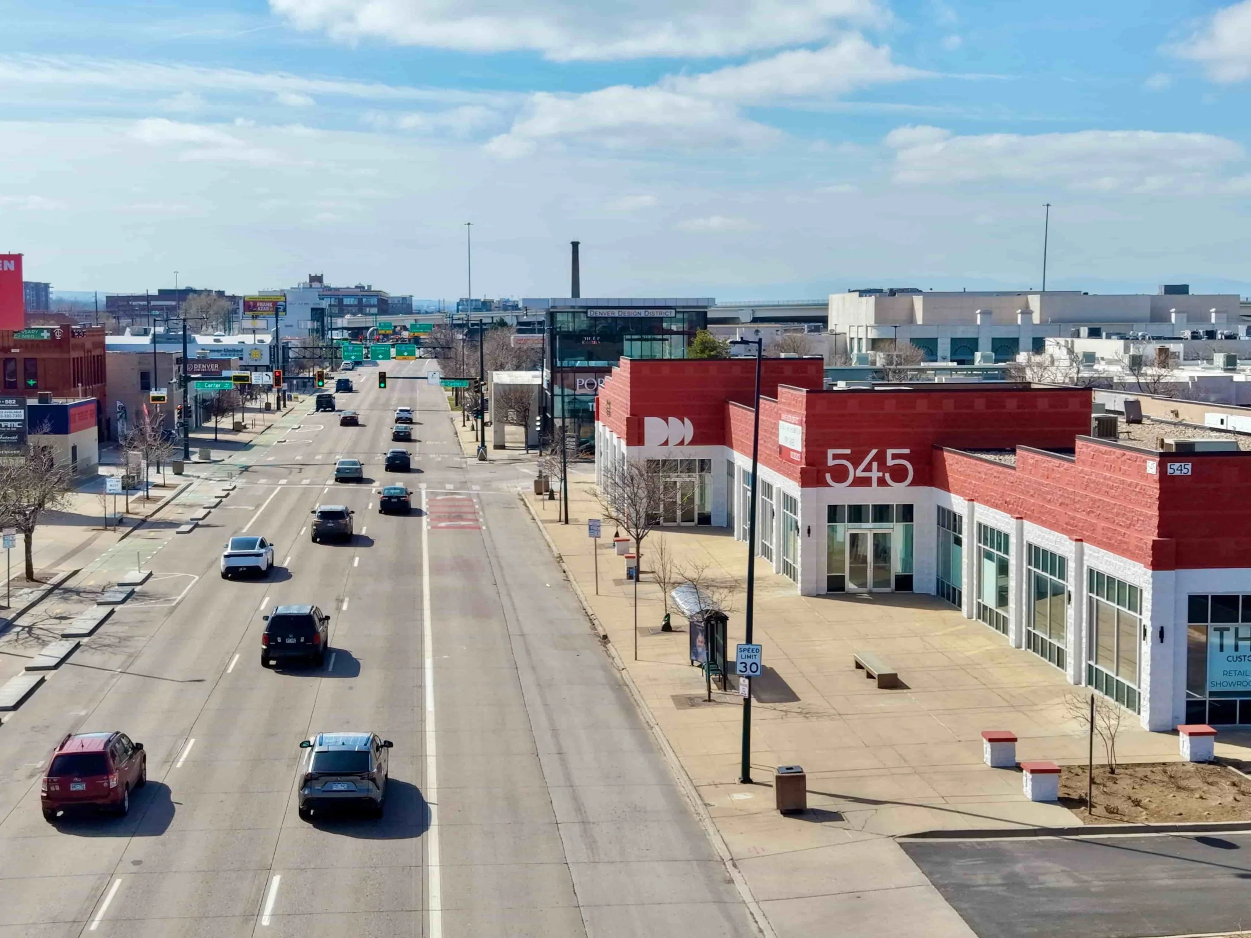 aerial image of 545 south broadway