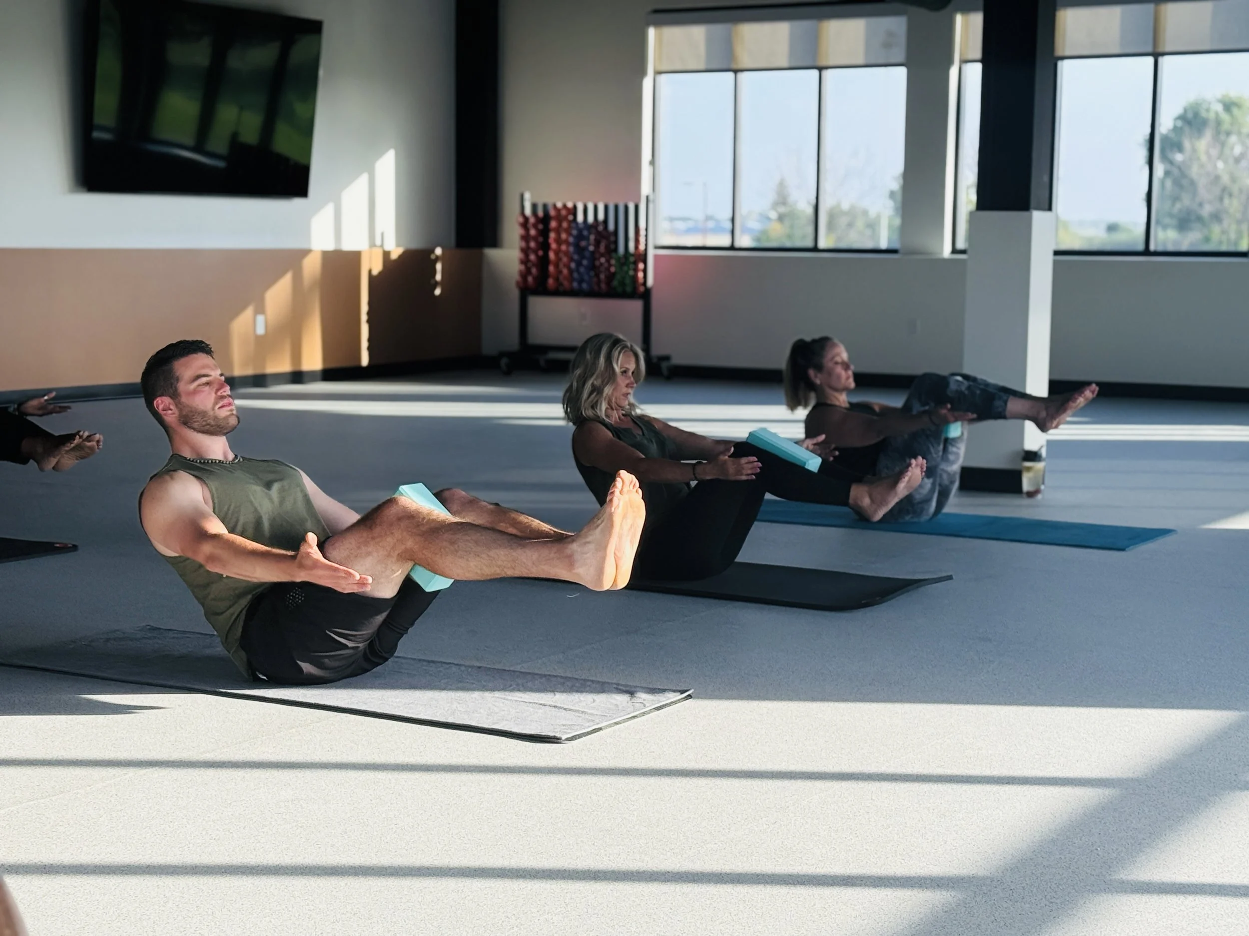 Men's yoga and wellness