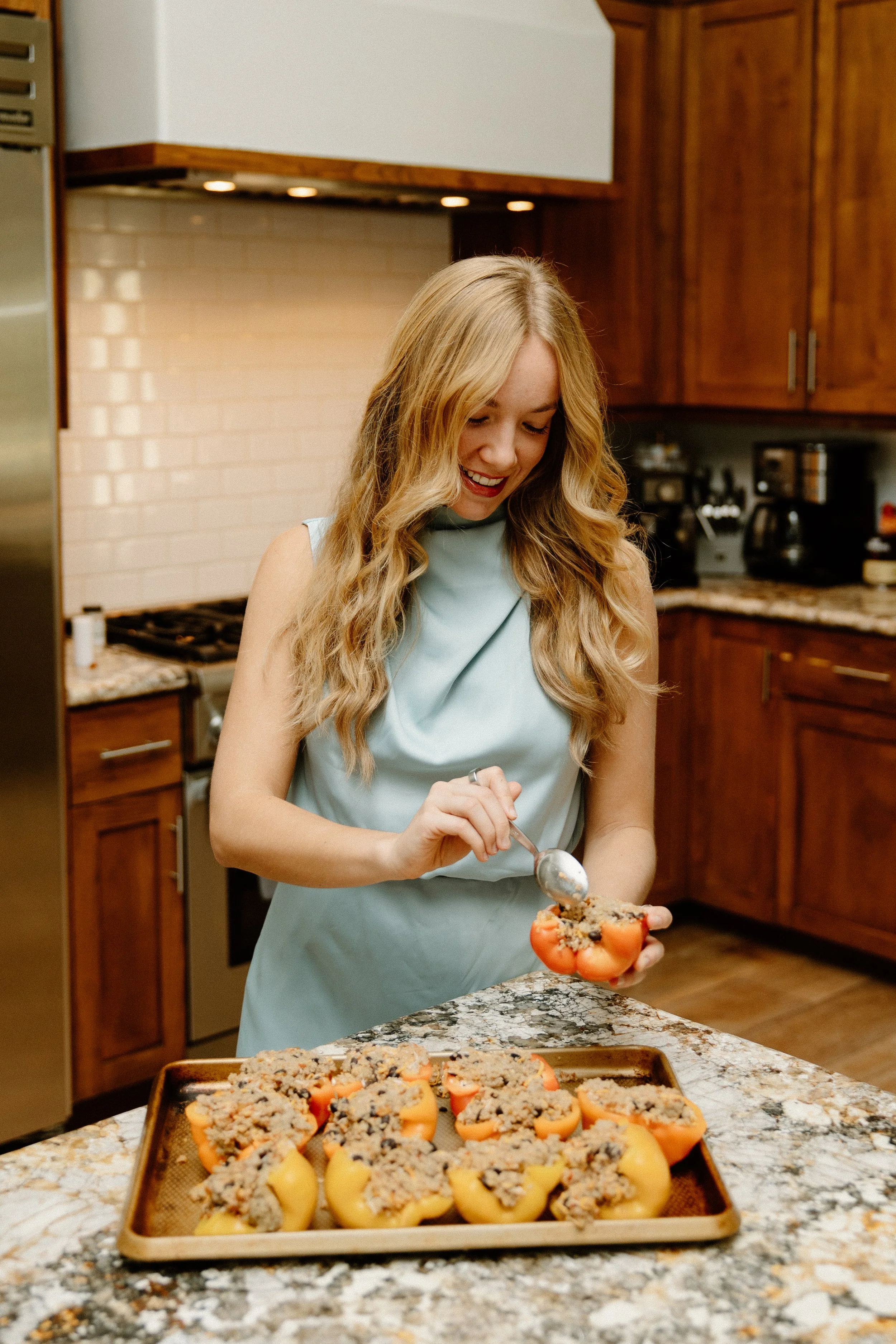 Jenna Padula cooking — JP Wellness