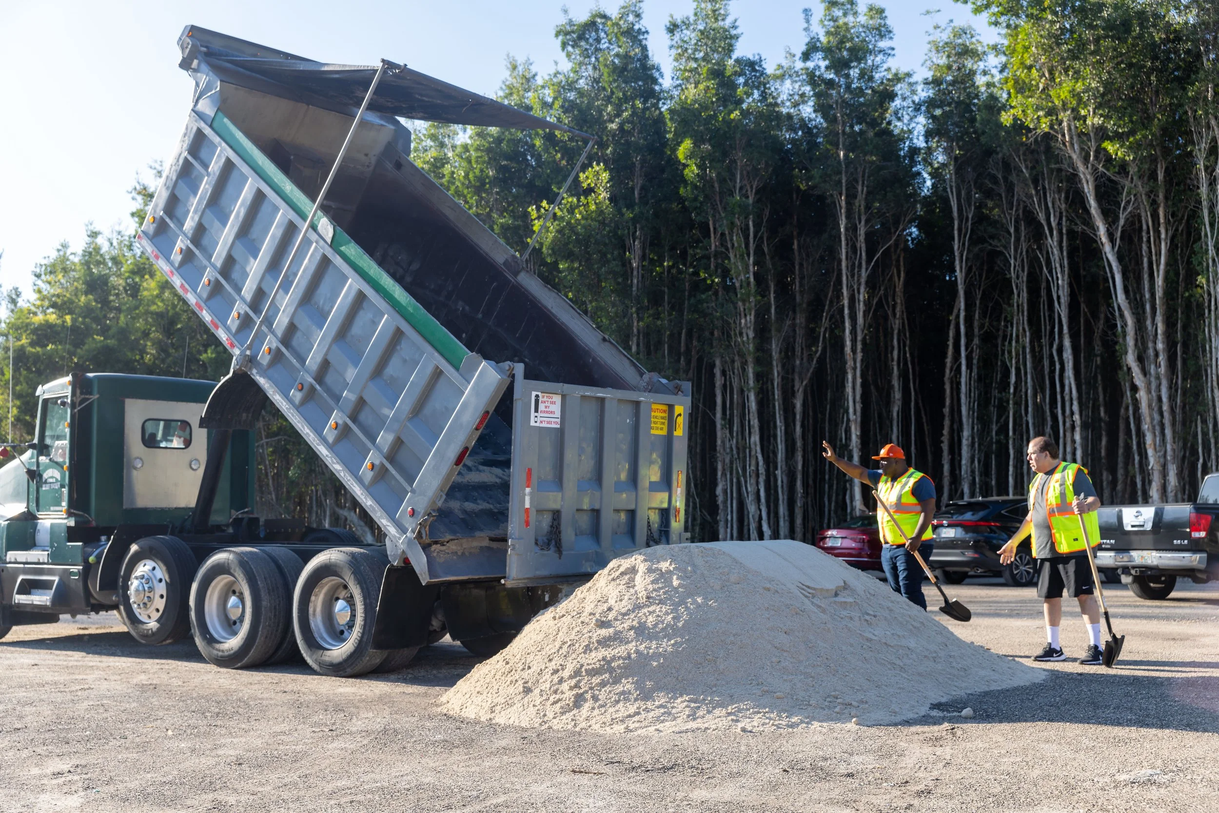 Manual Sandbag Filling