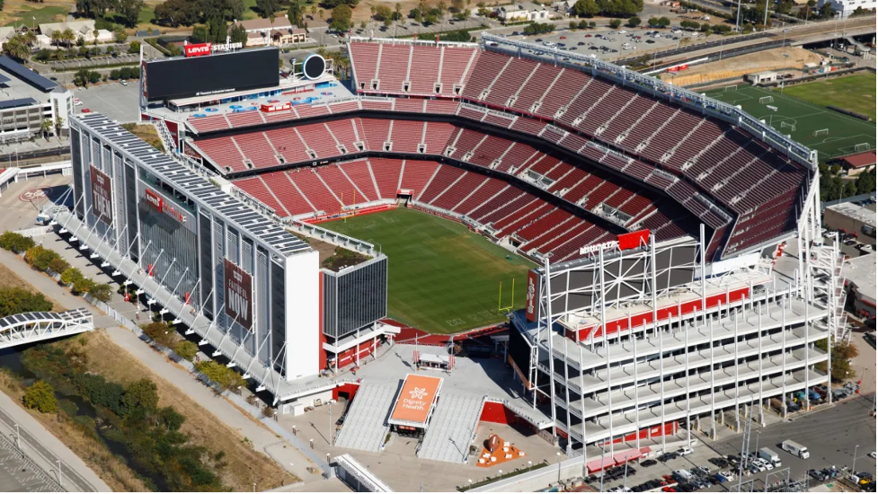 Levi's Stadium exterior view - modern NFL stadium in Santa Clara, California