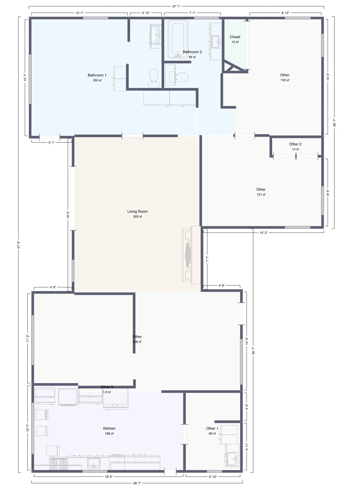 Clarity property cleaning in progress