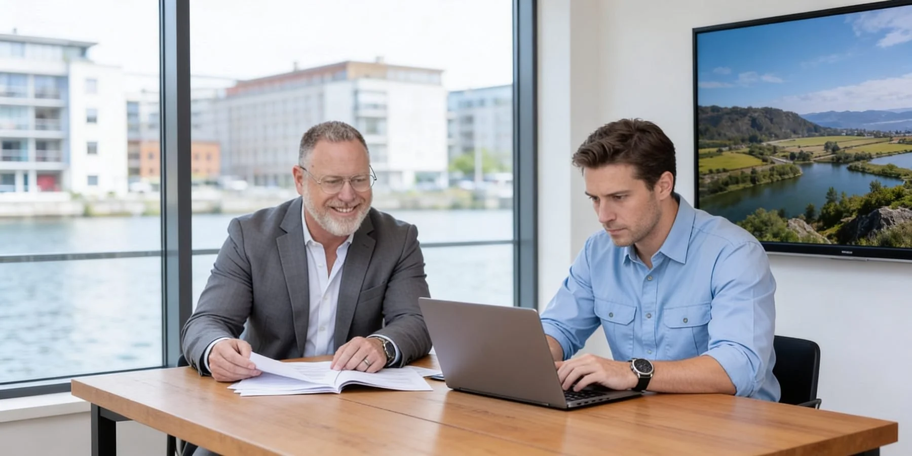Business acquisition meeting — Reib Law, North Texas