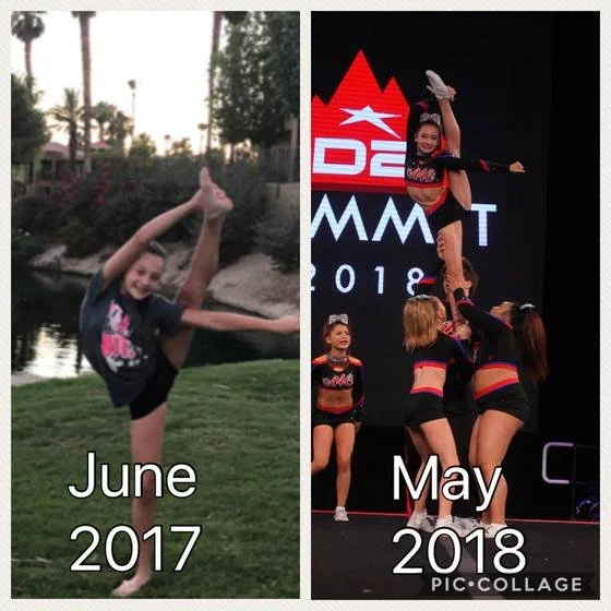 An Original Five flyer in June 2017 and stunting at Summit in May 2018