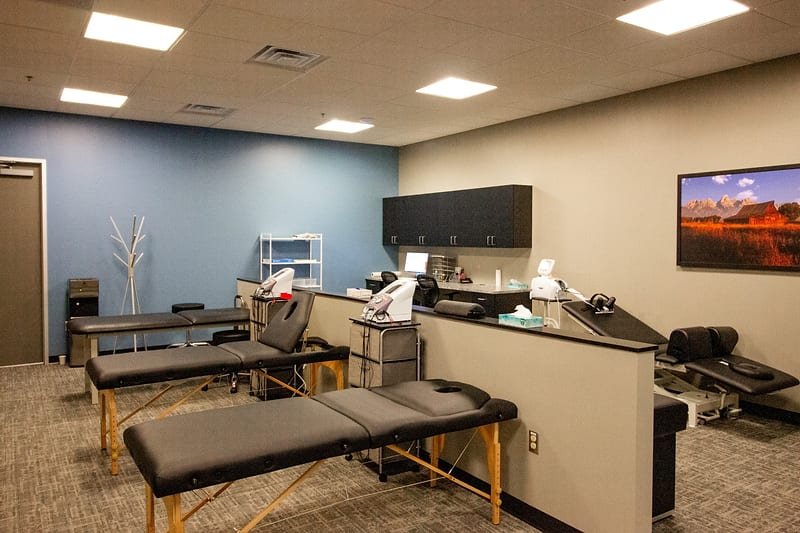 Treatment area at Mountain View Pain Center InterQuest, Colorado Springs