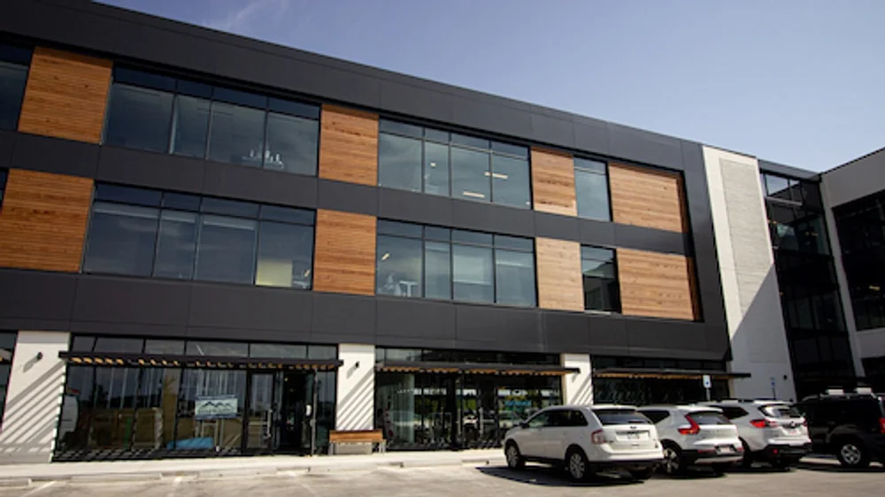 Mountain View Pain Center building in the Exchange at Boulevard One, 63 N Quebec Street, Denver