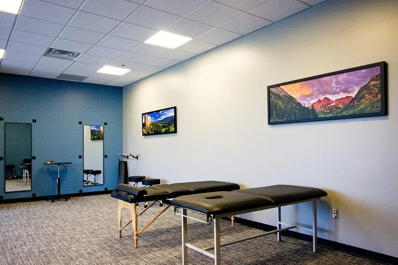 Treatment room at Mountain View Pain Center InterQuest, Colorado Springs
