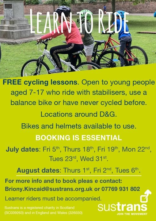 Learn to Ride lessons