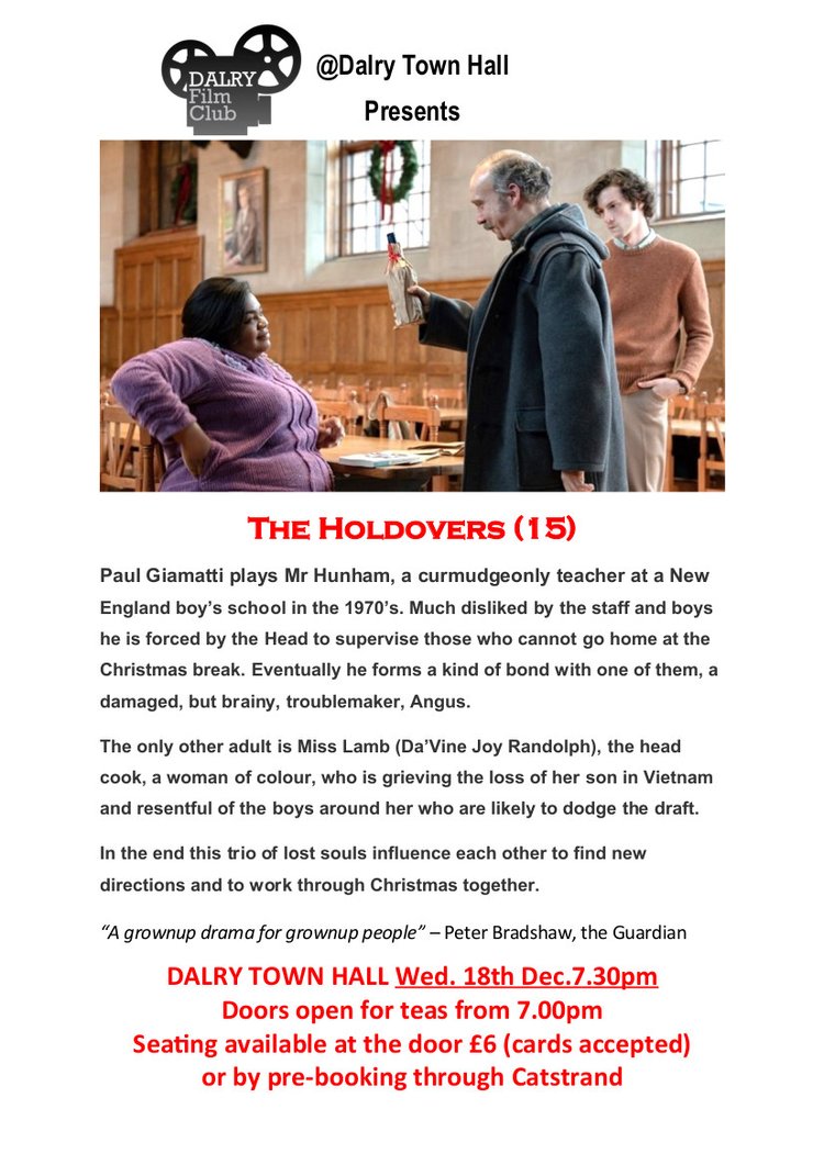 Dalry Film Club - The Holdovers (15)