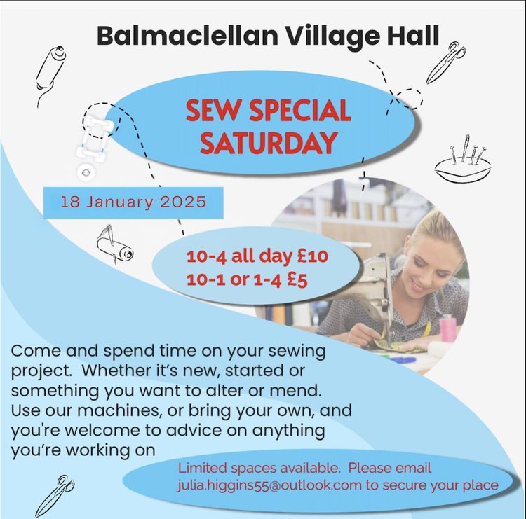Sew Special Saturday poster