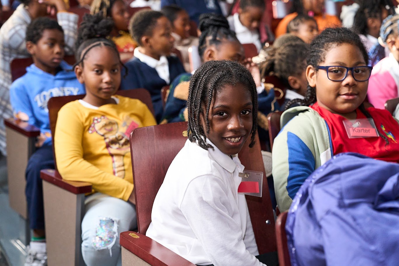 Students of P.S. 235 Janice Marie Knight School