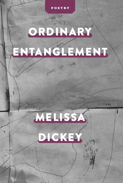 Book cover with line map in background and text "Ordinary Entanglement" 