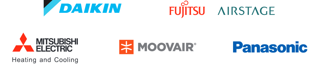 Platinum Sponsors: Daikin, Fujitsu, Airstage, Mitsubishi Electric - Heating and Cooling, Moovair, Panasonic