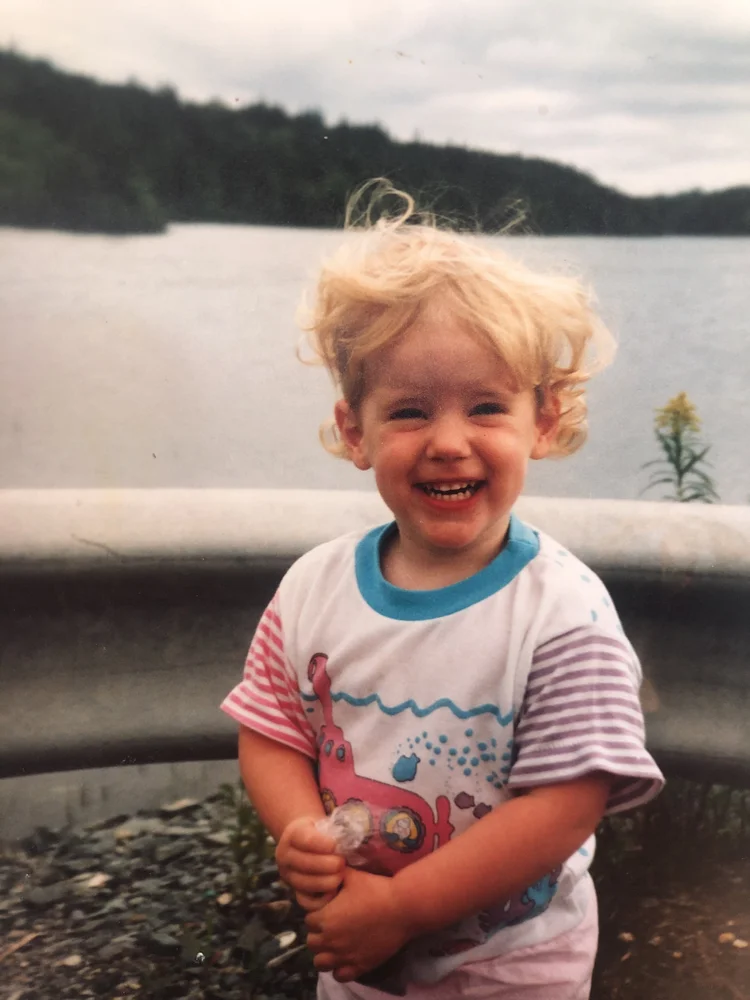 Andie as a little girl