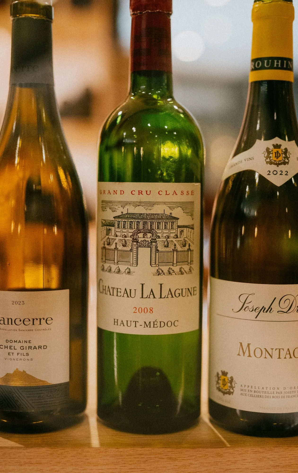 Sancerre, Château La Lagune and Joseph Drouhin Montagny