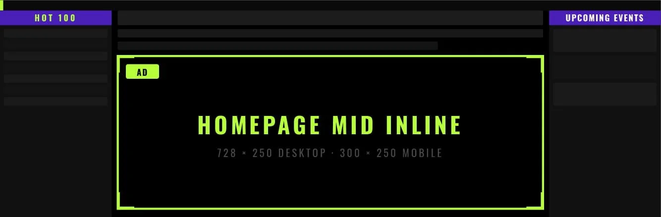 Homepage Mid Inline placement preview