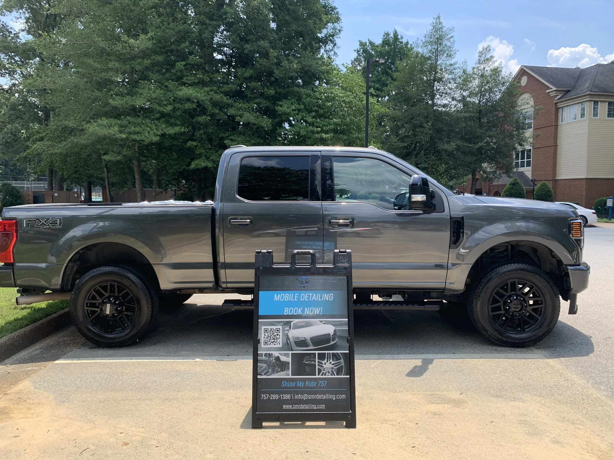 Interior car detailing