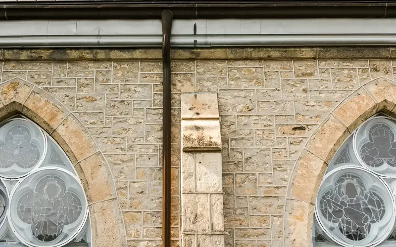 Building facade drone inspection