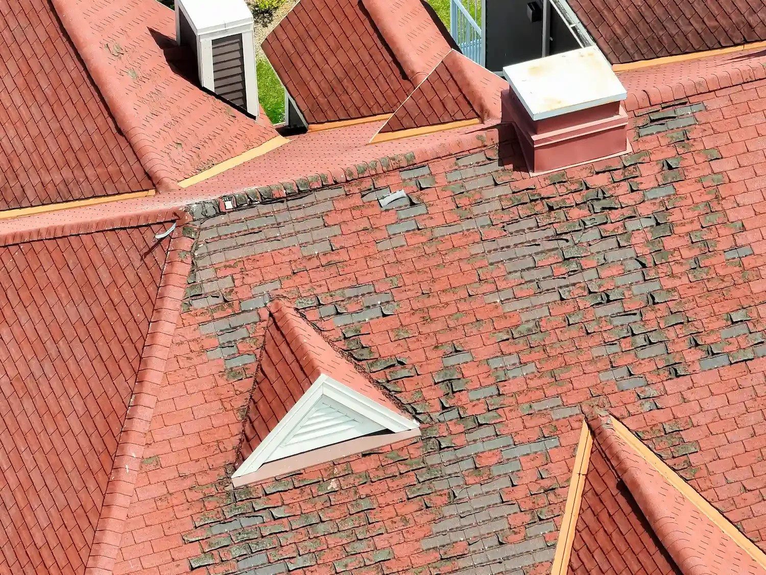 Drone roof inspection