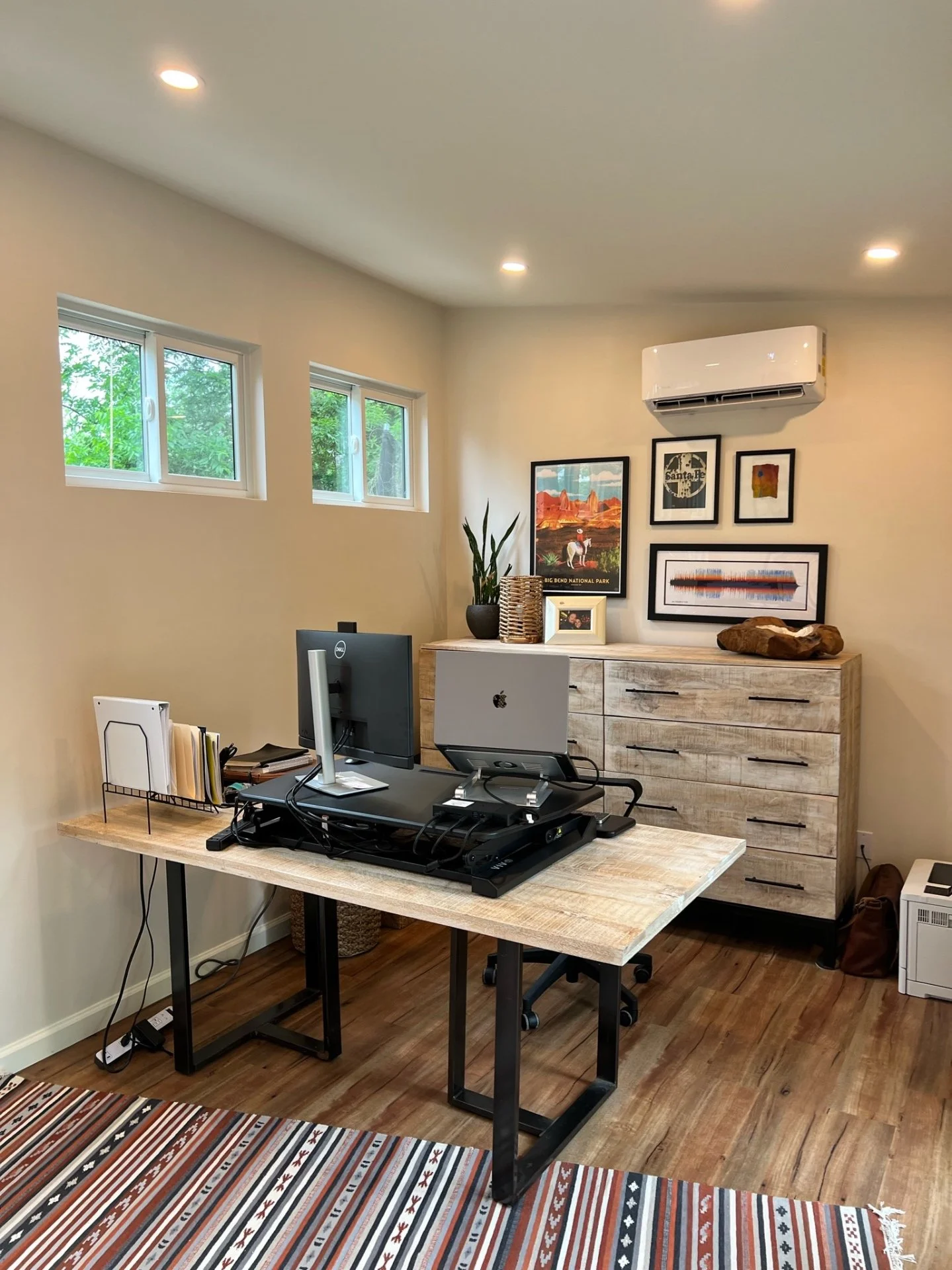 Beautifully finished office pod interior