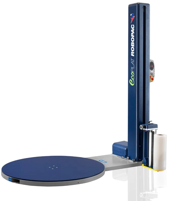 Turntable pallet wrapping machine