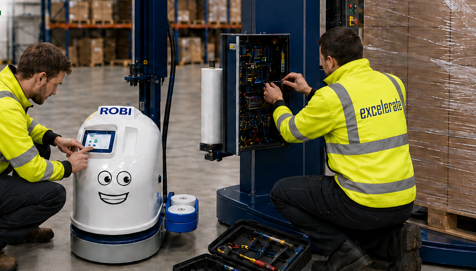 Pallet Wrapper & Packaging Machinery Servicing UK | Excelerate Ltd