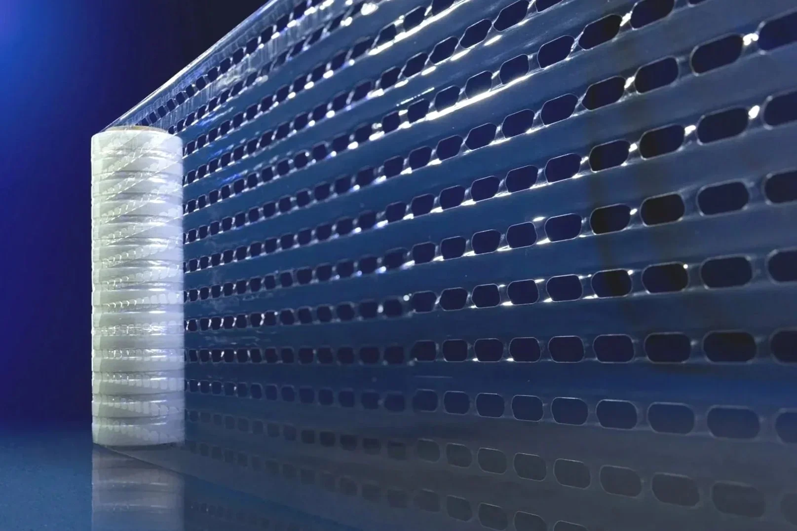 ExcelAir perforated pallet wrap for breathable, moisture-resistant pallet protection