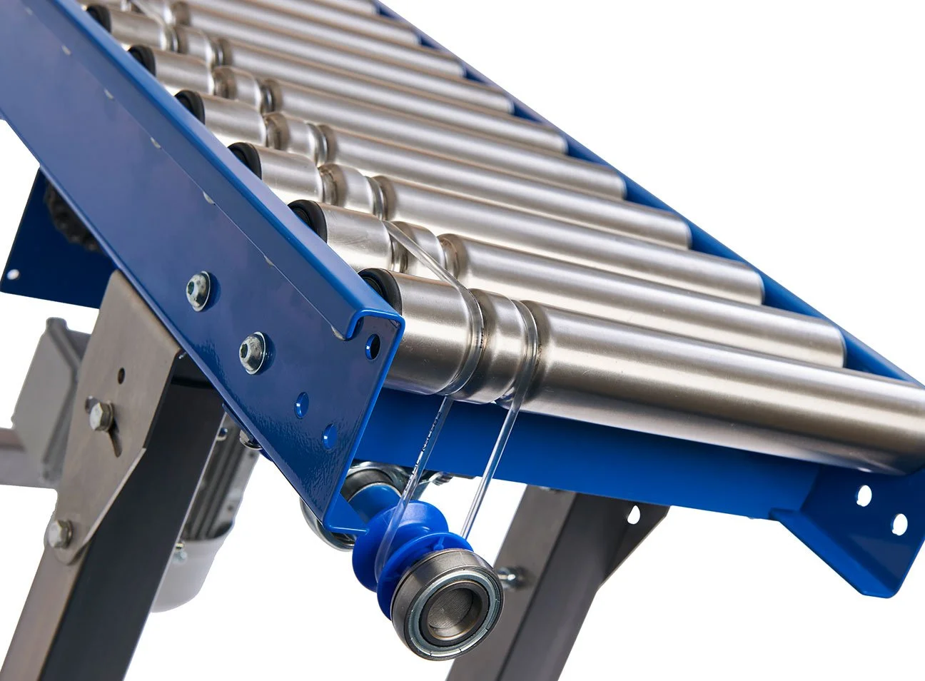 Belt and roller conveyor systems maintained by Excelerate engineers