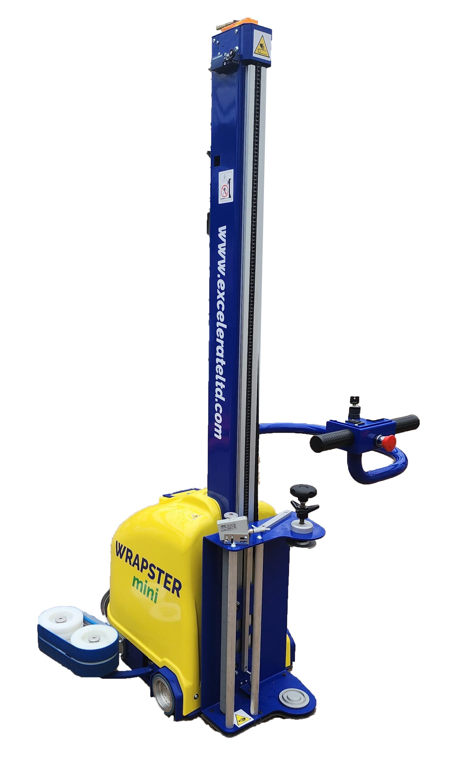 Robot pallet wrapping machines supported by Excelerate engineers in the UK