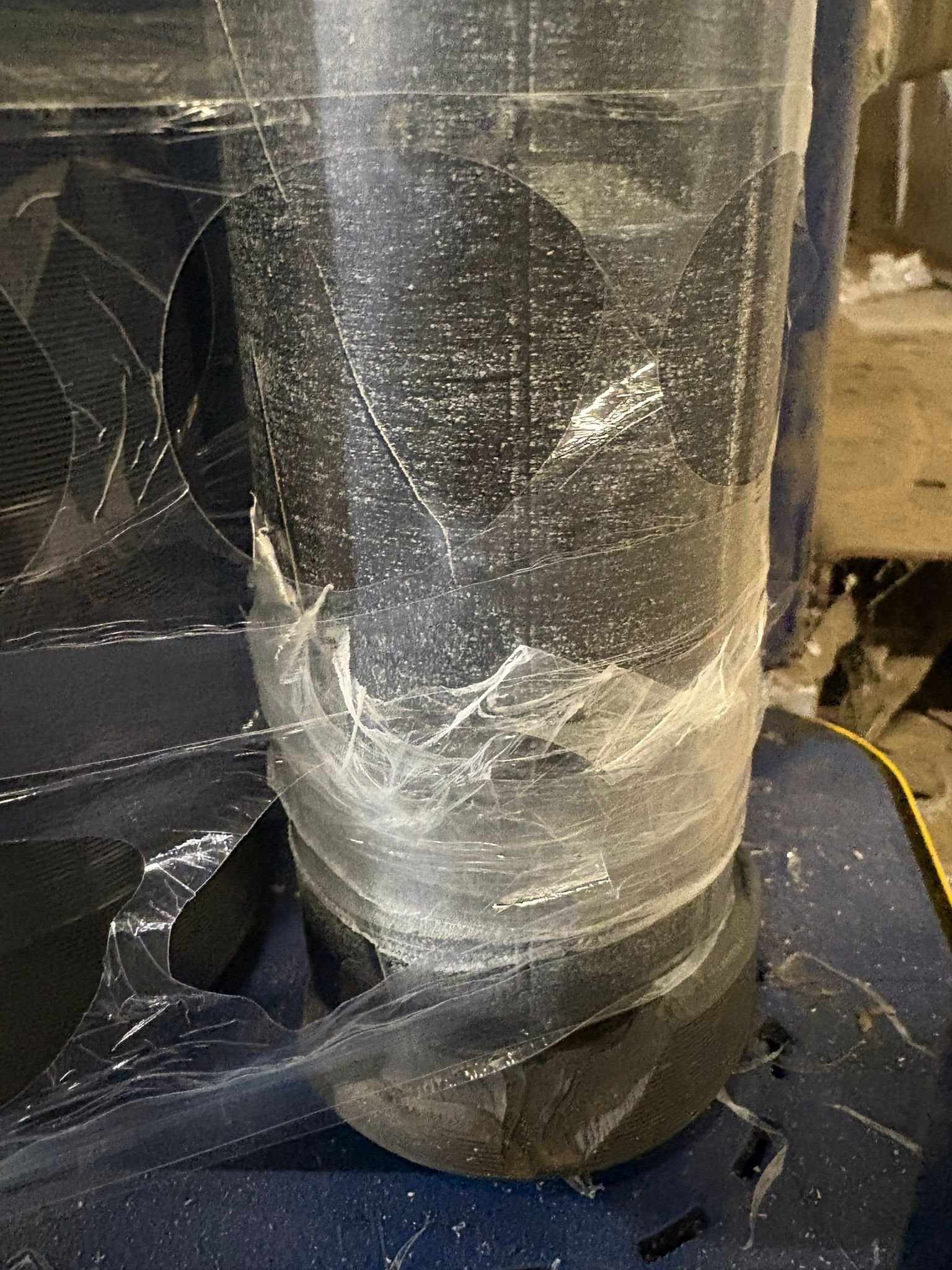 Stretch wrapper film snapping fault