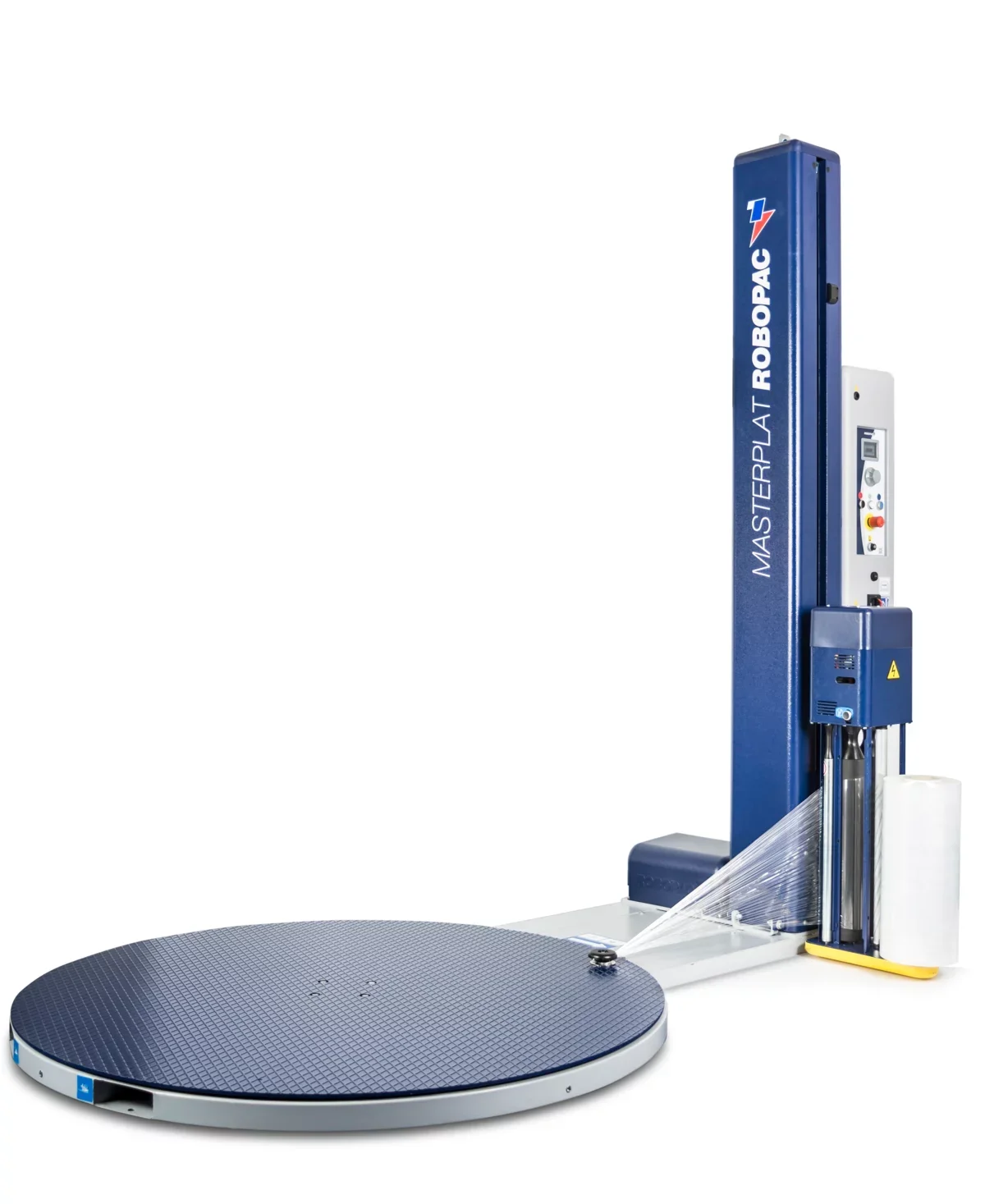 Turntable pallet wrapping machines maintained by Excelerate UK service team