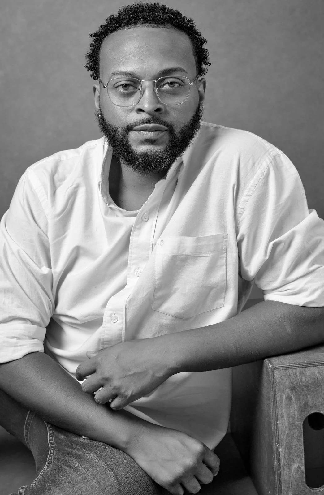 Boston headshot in black and white — Craig William Johnston Studio