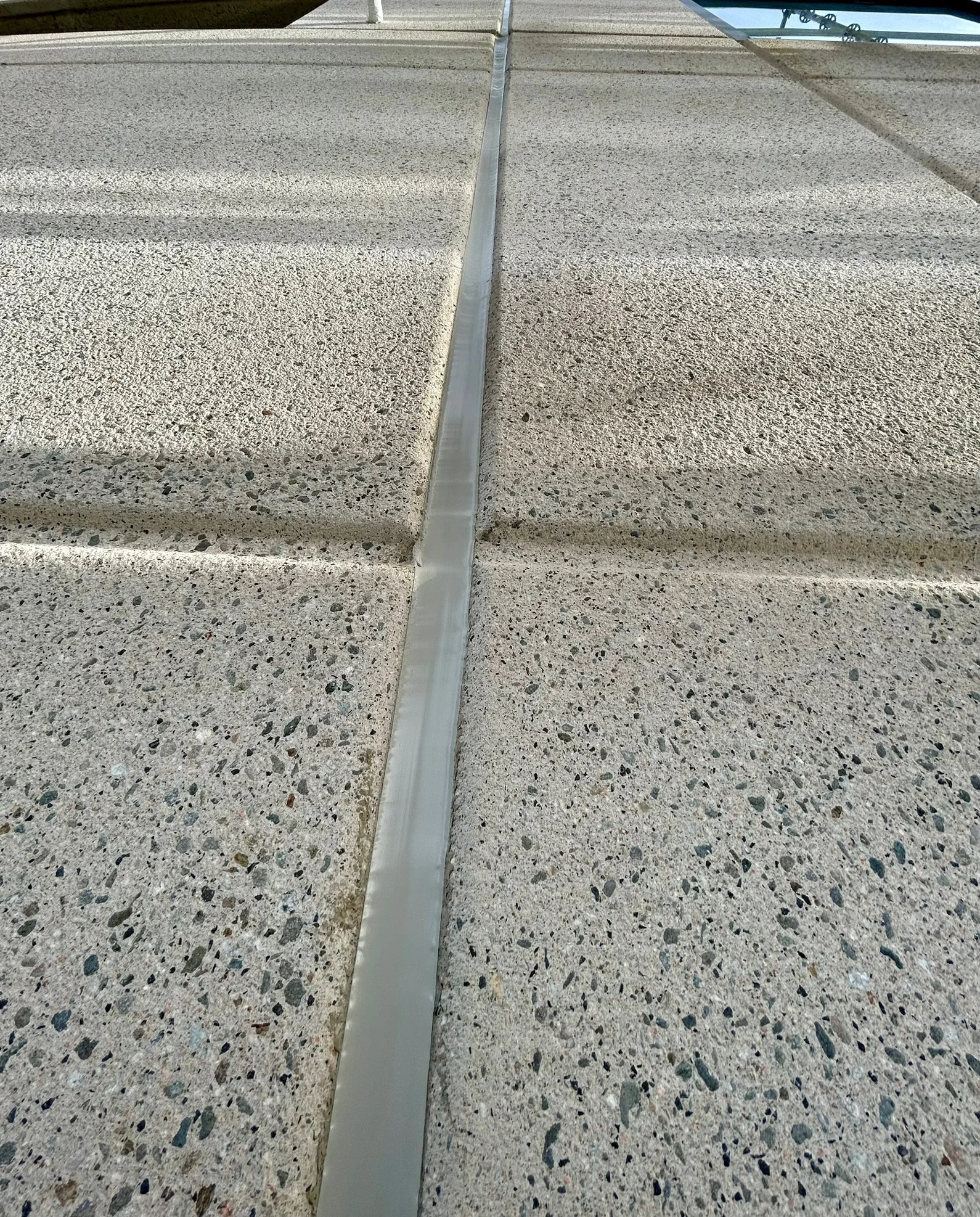 Specialty waterproofing work on a commercial building