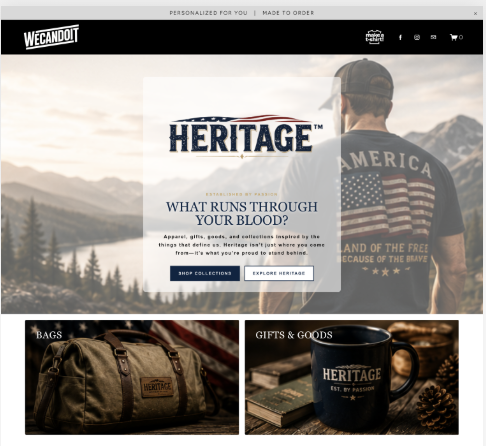Heritage screenshot