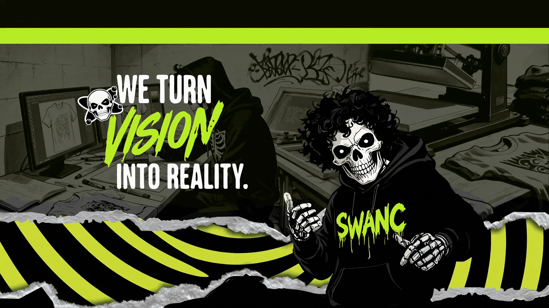 SWANC Media animated creative artwork