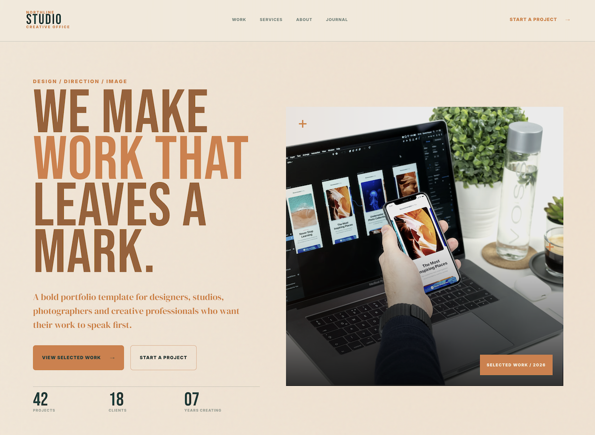 Studio Design Template