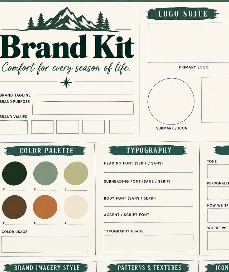Mini brand kit