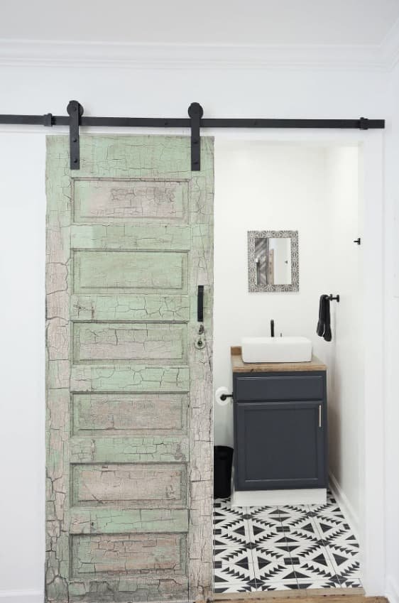 Sparkling bathroom with stand-up shower and luxury amenities