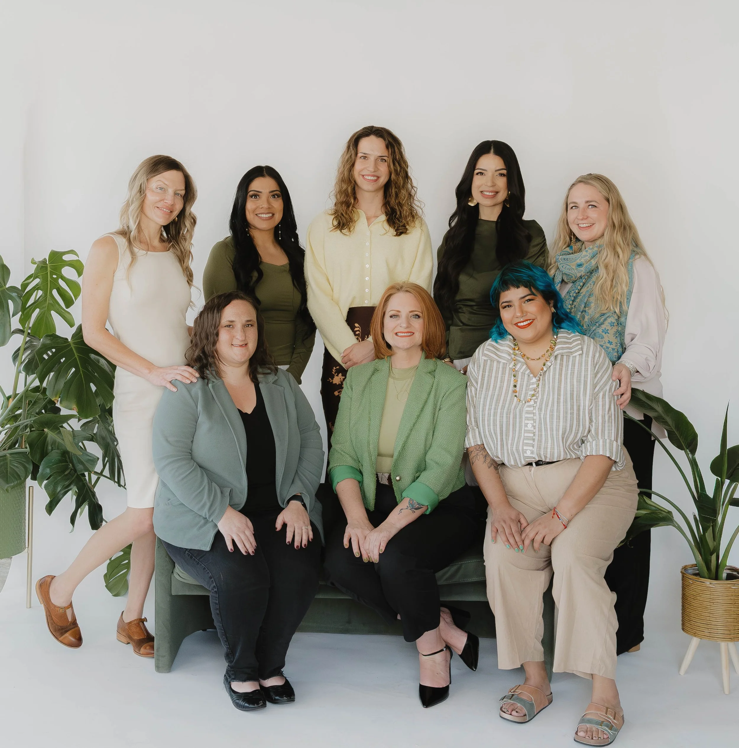 The therapy team at The Resiliency Center of Idaho, available for individual therapy in Boise, Nampa, and telehealth across Idaho.