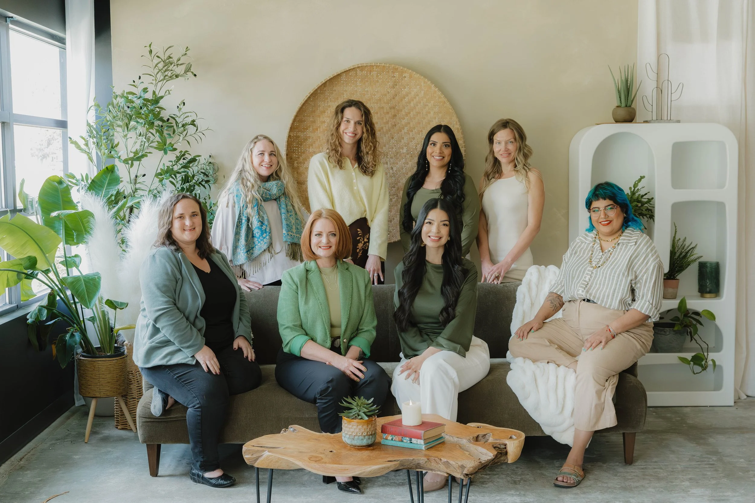 The therapy team at The Resiliency Center of Idaho, available for individual therapy in Boise, Nampa, and telehealth across Idaho.