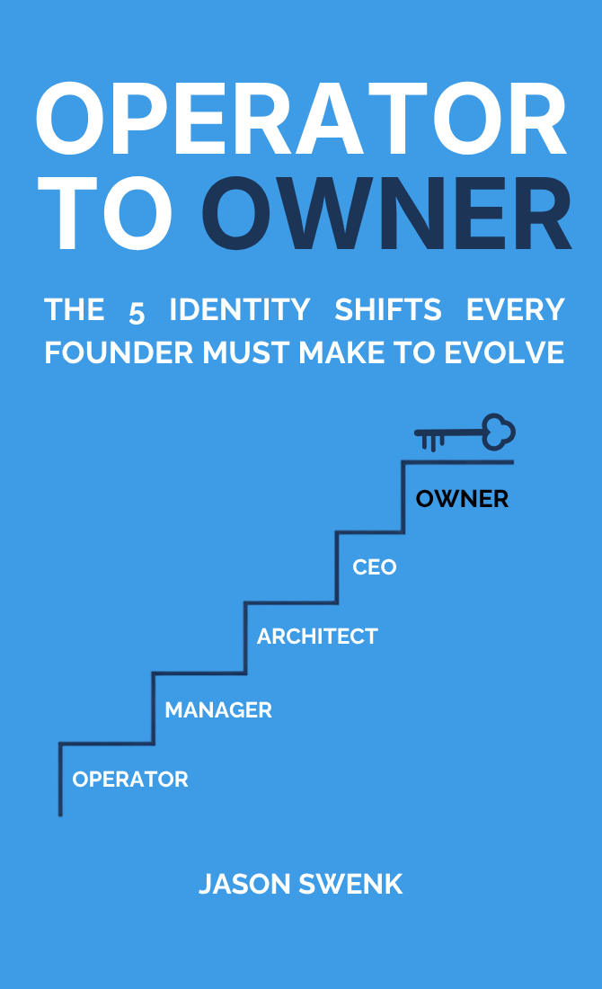 Operator to Owner book cover by Jason Swenk