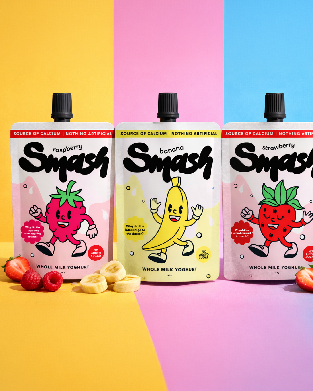 CPG FMCG Packaging Design - Yoghurt Brand - Pouch Design