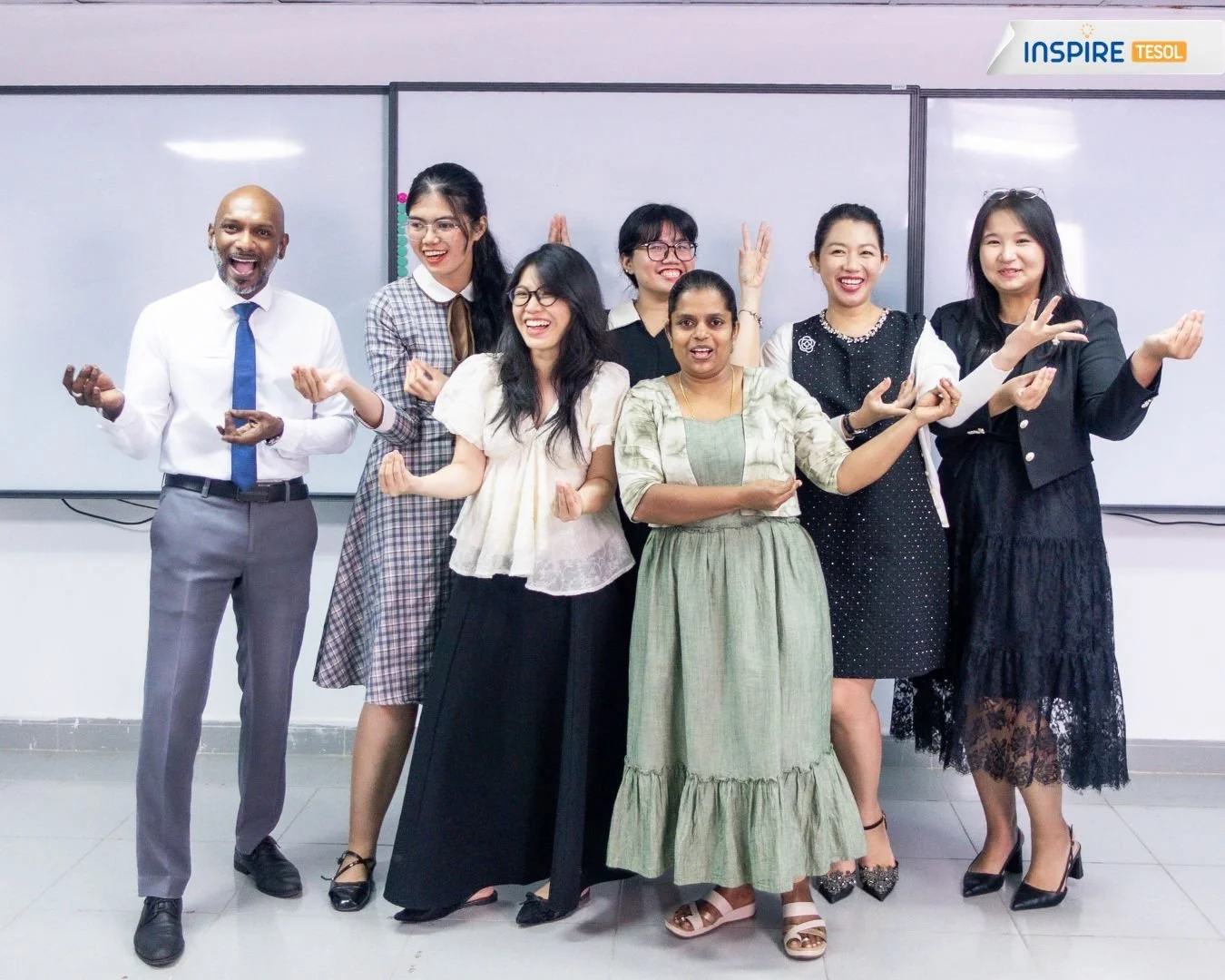 Không khí học tập và giảng dạy tại Inspire