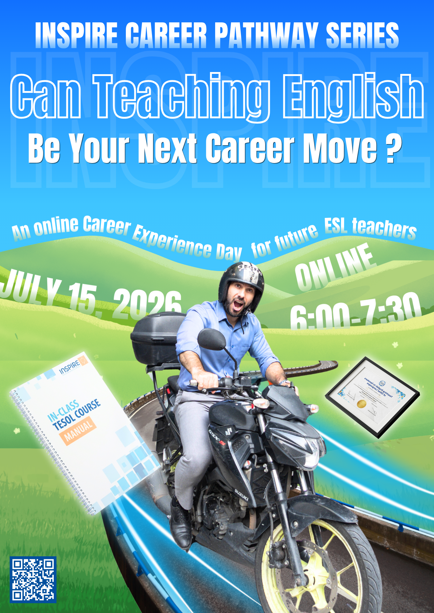 Inspire Career Pathway Series Poster