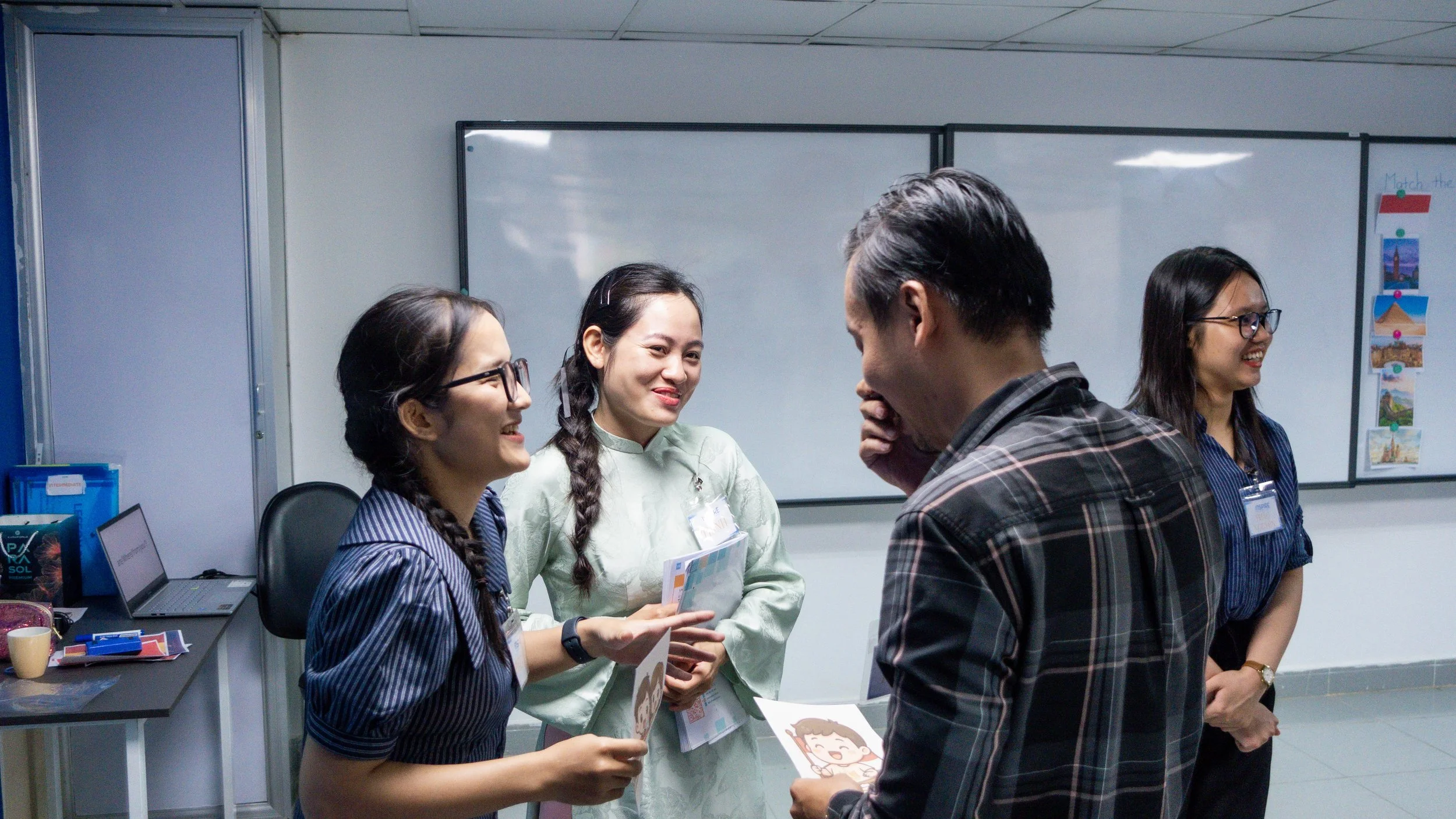 Hoạt động lớp học trong khóa TESOL tại Inspire