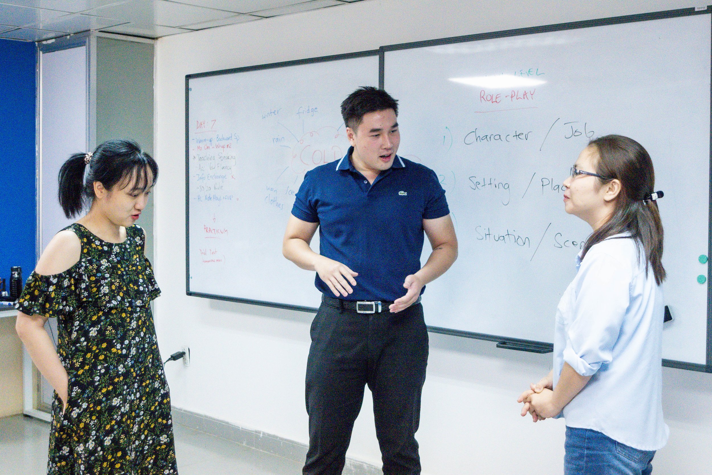 Giáo viên học Advanced TESOL tại Inspire