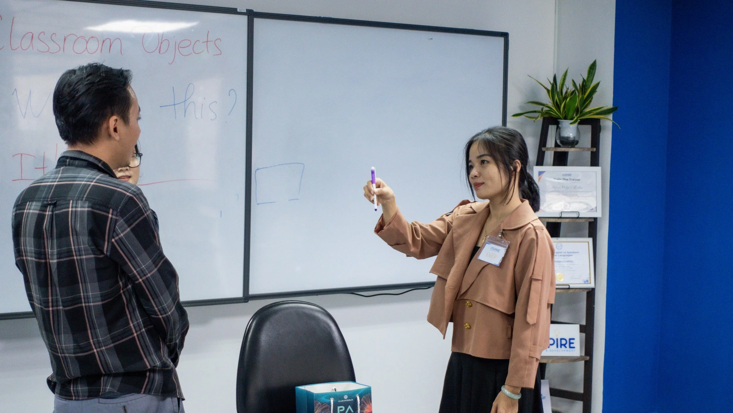 Advanced TESOL classroom practice at Inspire